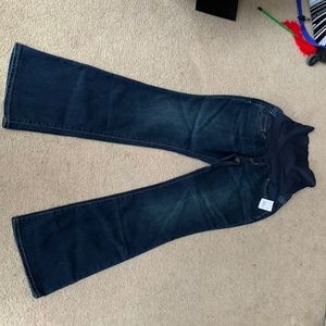 Maternity boot cut jeans